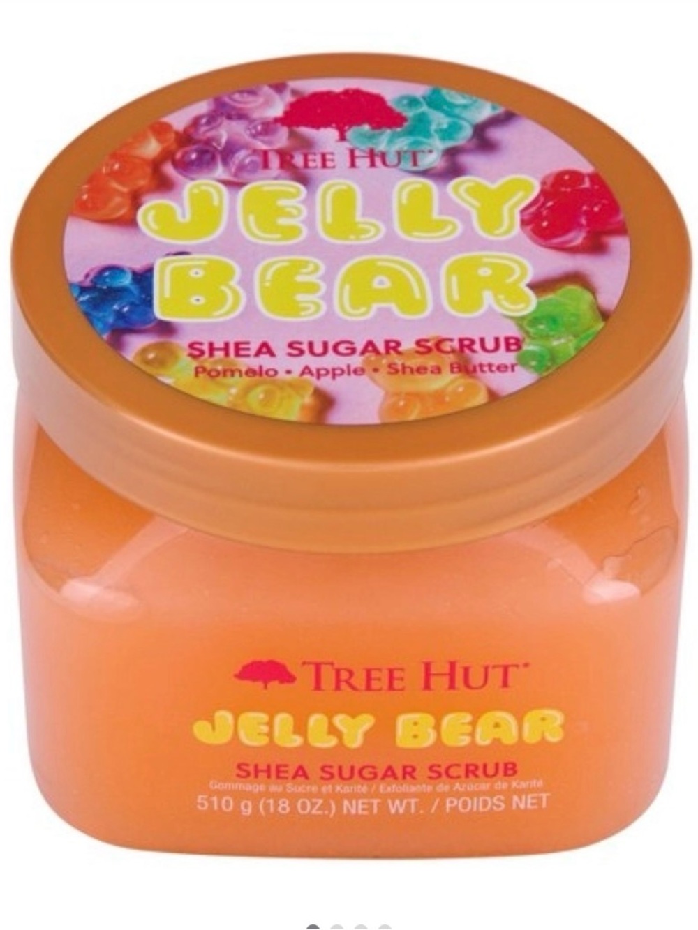 Jelly Bear Shea Sugar Scrub – Orange
